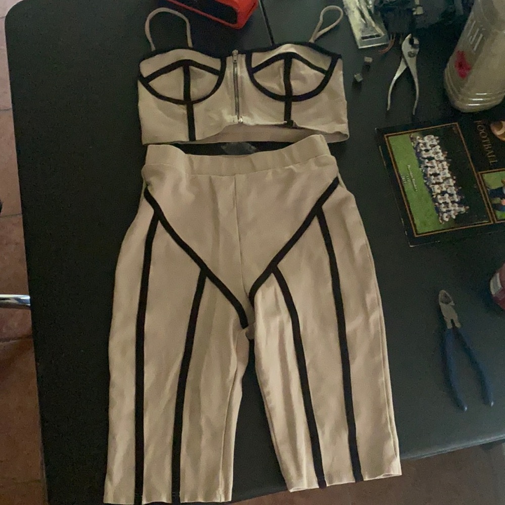 Two baddie outfits